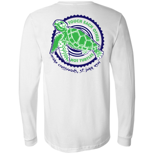 Touch Each Other, Not Turtles Bella + Canvas Men's Jersey LS T-Shirt