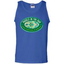 Load image into Gallery viewer, Paddle-In Tiki Bar Cotton Tank Top