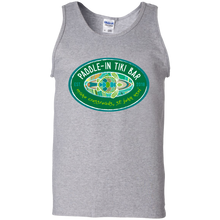 Load image into Gallery viewer, Paddle-In Tiki Bar Cotton Tank Top