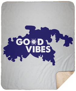 Good Vibes Sherpa Blanket - 50x60