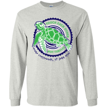 Load image into Gallery viewer, Touch Each Other Not Turtles Youth Long Sleeve T-Shirt