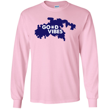 Load image into Gallery viewer, Good Vibes Cotton Long Sleeve T-Shirt