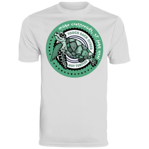 Don't Touch Turtles Augusta Men's Wicking T-Shirt